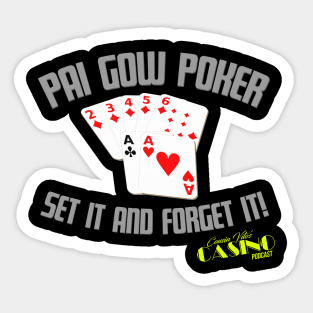 Cousin Vito's Casino Pai Gow Poker shirt! Sticker